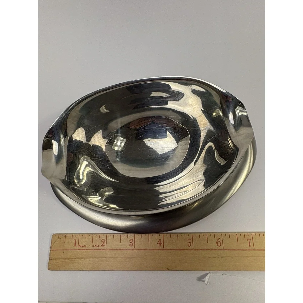 Tramontina 18/10 Stainless Steel Gravy Boat With Attached Underplate Inox 18/10‎
